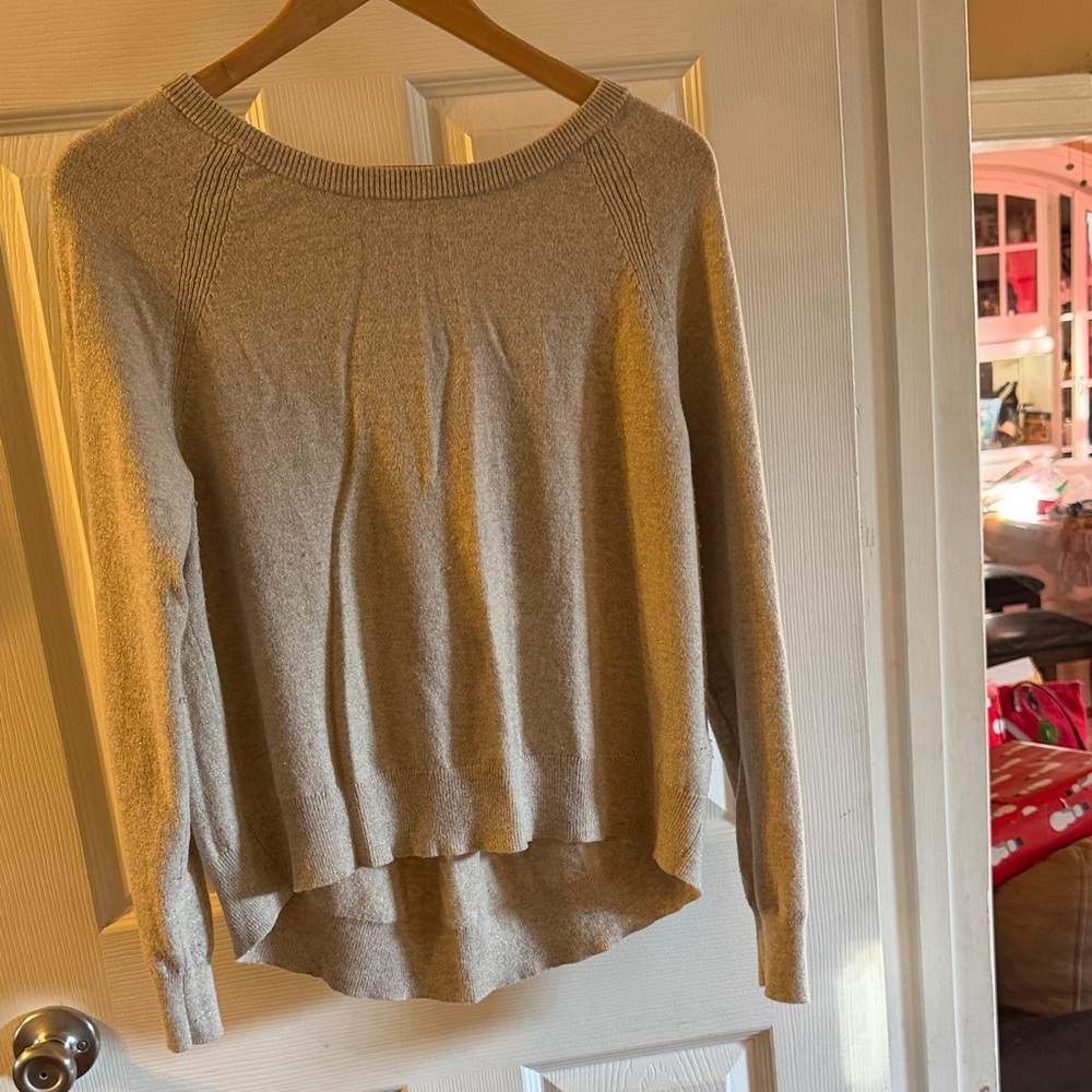 Banana Republic Beige Knit Sweater